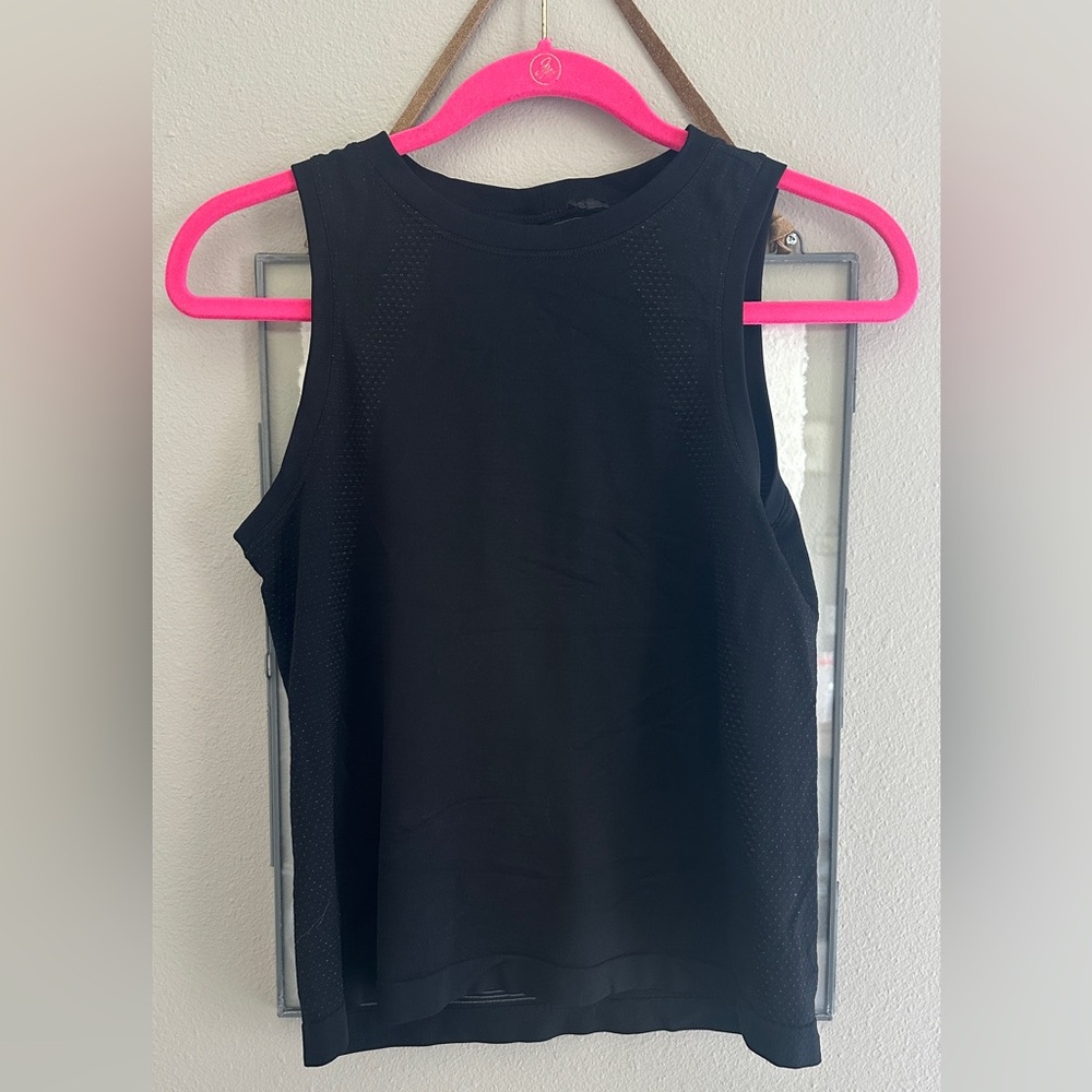 Spyder Black Sleeveless Tank Top